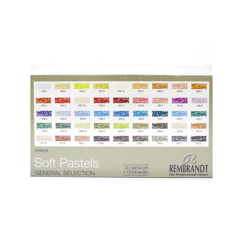Nuancier coffret pastel Rembrandt