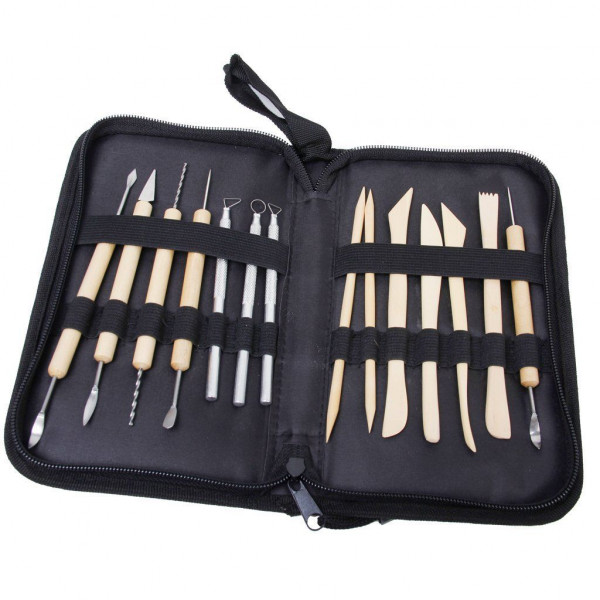 21€06 sur Kit de 22 Outils de Sculpture Sur Argile Bewinner - Coffret  multi-outils - Achat & prix