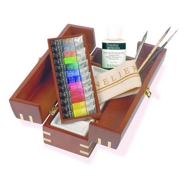 Coffret aquarelle "La route des Indes" - 12 tubes - Sennelier