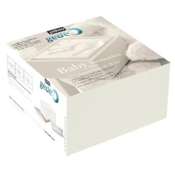 Le kit "Baby memories" avec l'empreinte de bébé