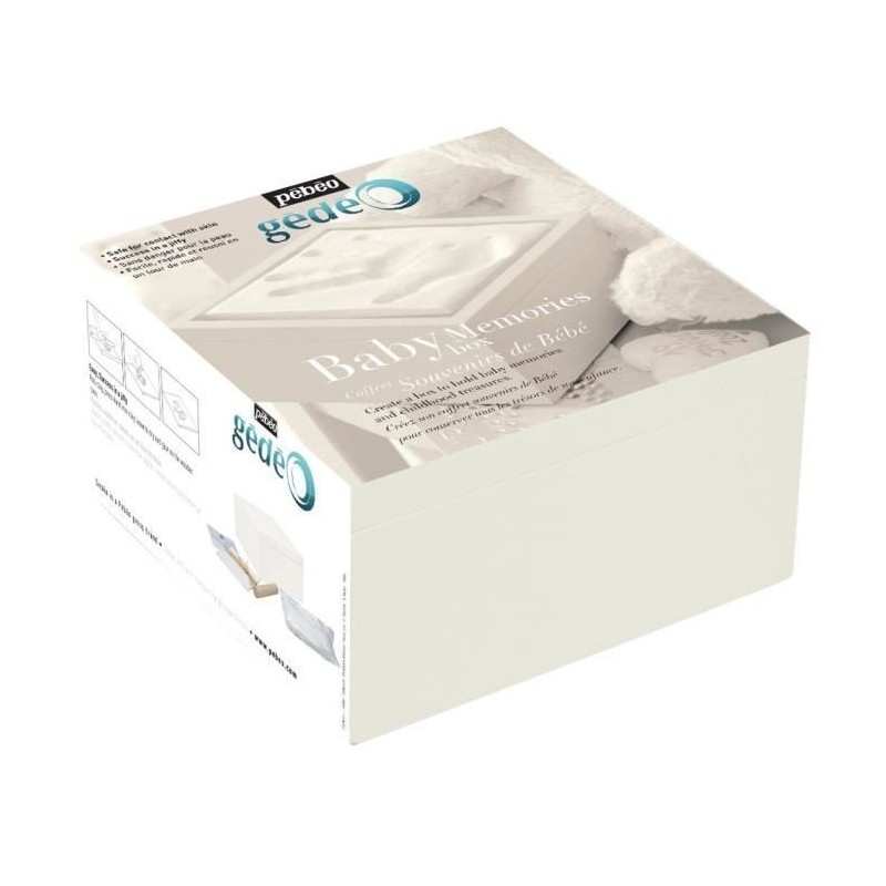 Le kit "Baby memories" avec l'empreinte de bébé