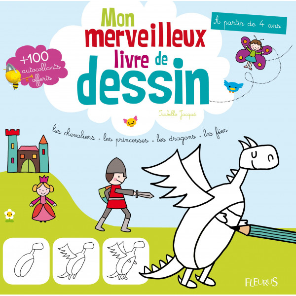 Mon merveilleux livre de dessin - livre