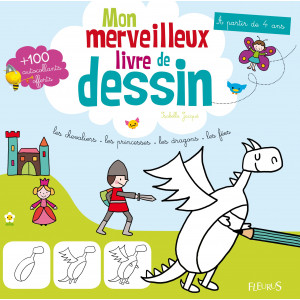 Mon merveilleux livre de dessin - livre