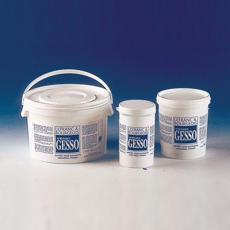 Gesso Lefranc & Bourgeois, pot de 1 litre