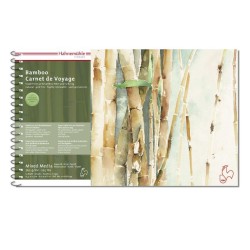 Carnet de voyage en bambou Hahnemühle