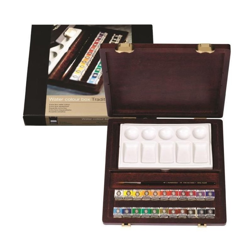 Coffret Aquarelle extra-fine Rembrandt Traditionnal de Royal Talens
