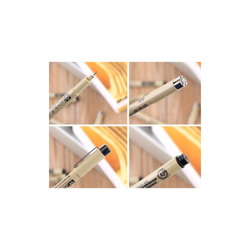 Feutres Pigma Micron calibrés haut de gamme