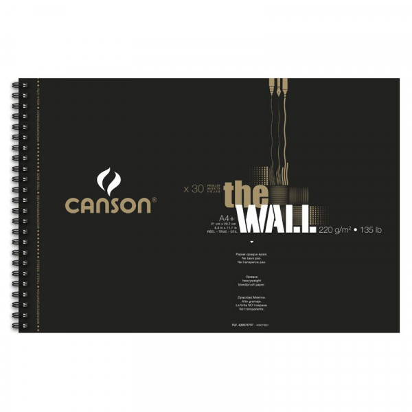 Bloc de papier Canson The Wall pour marqueur alcool et bombe - Creastore