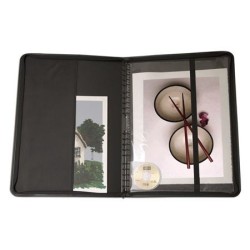 Presbook multi-anneaux + 10 feuilles transparentes incluses