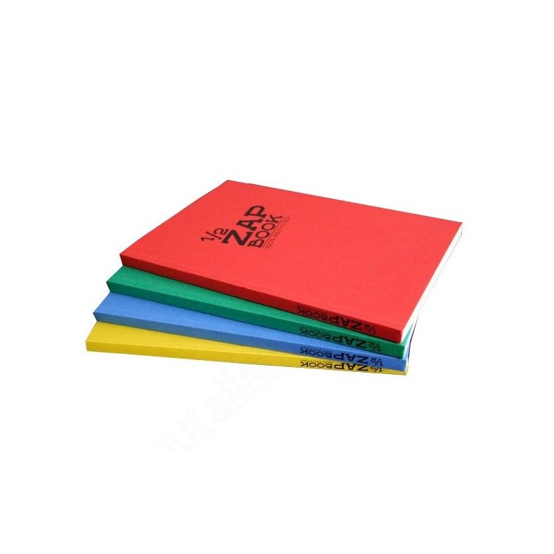 1/2 Zap book à dos collé de Clairefontaine