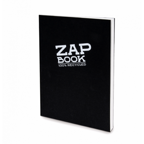 Zap Book noir - 160 feuilles 80gr - Clairefontaine