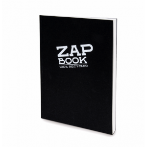 Zap Book noir - 160 feuilles 80gr - Clairefontaine