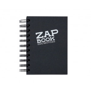 Zap Book noir - 160 feuilles 80gr - Clairefontaine