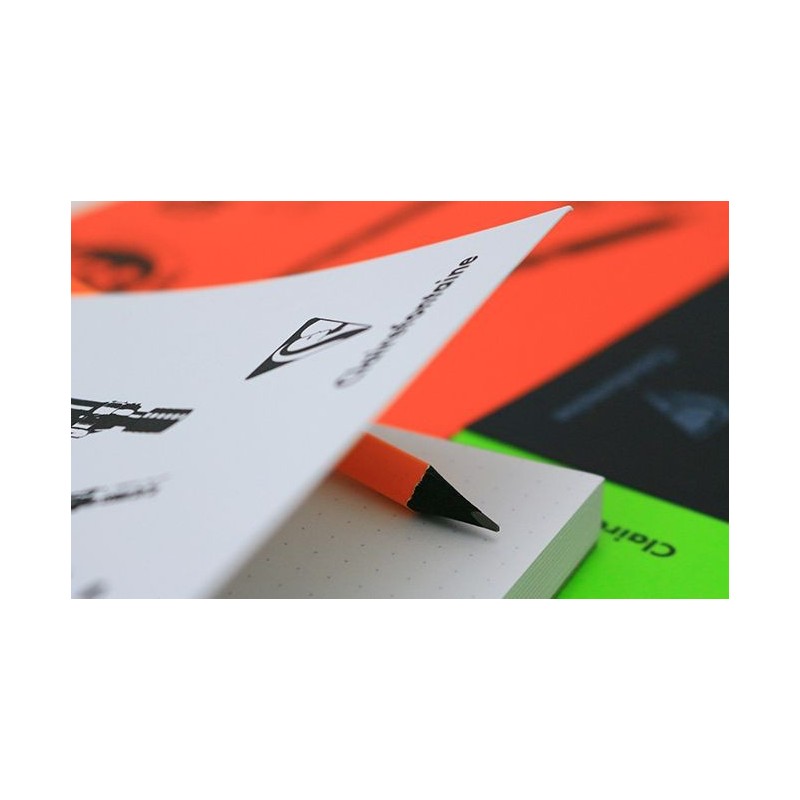 Bloc GRAF IT DOT agrafé - 80 feuilles 90g/m² - Clairefontaine