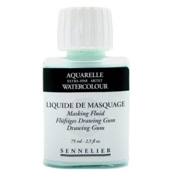 Liquide à masquer en flacon de 75ml de Sennelier