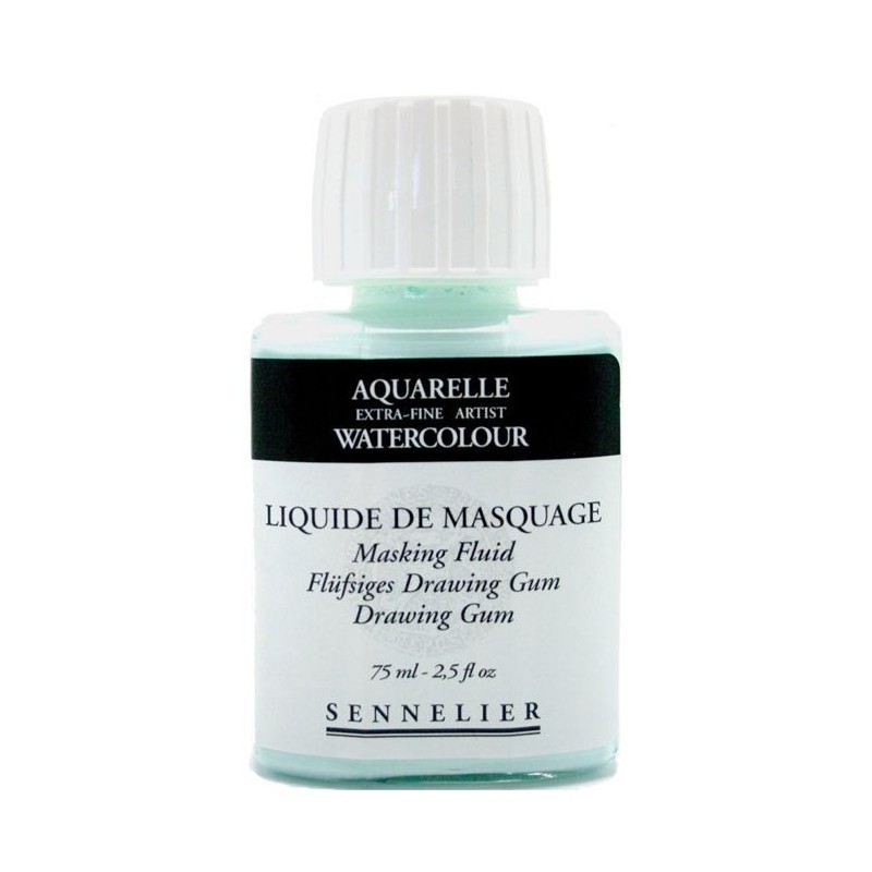 Liquide à masquer en flacon de 75ml de Sennelier