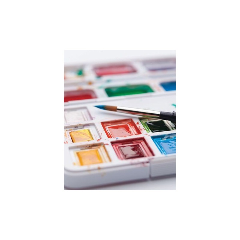 Boîte Van Gogh Pocket box 12 demi-godets d'aquarelle