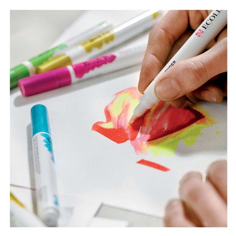 Feutre pinceau Ecoline Brushpen de Talens