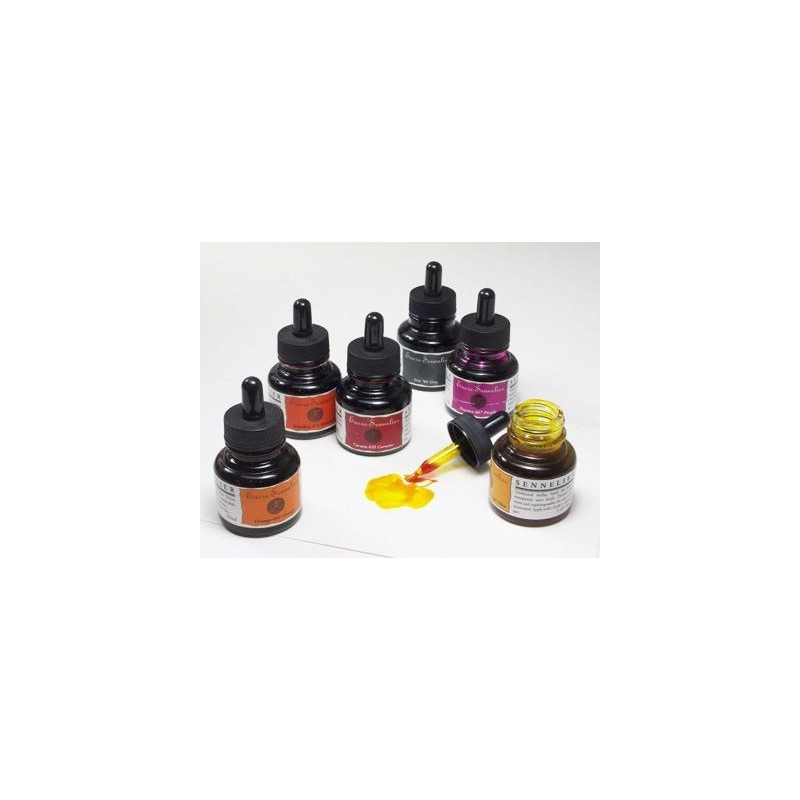 Encre Sennelier beaux arts, encre de chine Sennelier