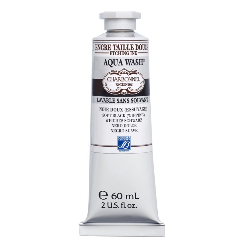 Encre Charbonnel Aqua Wash pour gravure