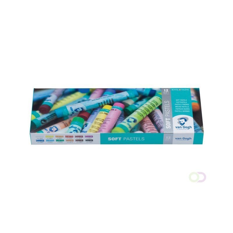 Set de 12 pastels tendres Van Gogh