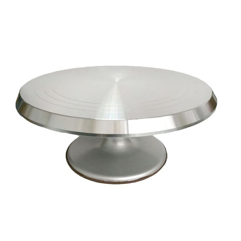 Tournette en aluminium pour modelage et poterie