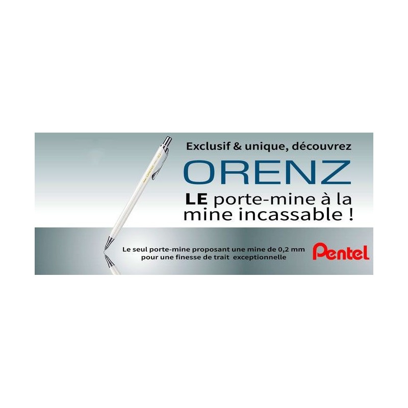 Porte-mines Orenz 0.2mm - Pentel