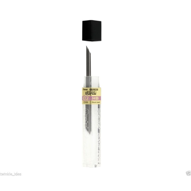 Recharge 12 mines 0.2mm - Pentel