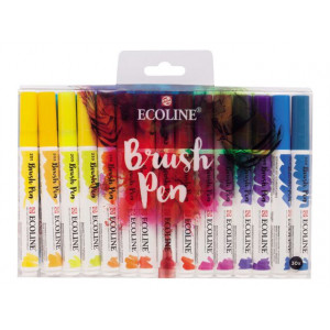 Set 30 brush pens Ecoline