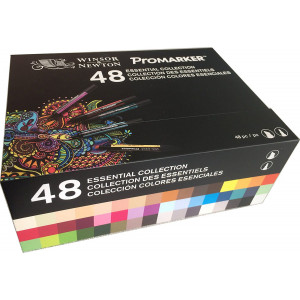 Coffret de 48 marqueurs ProMarker - Winsor & Newton