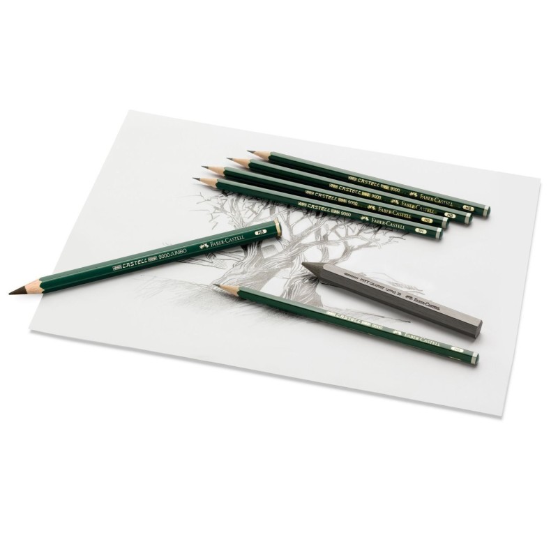 Crayon graphite CASTELL 9000 - Faber-Castell