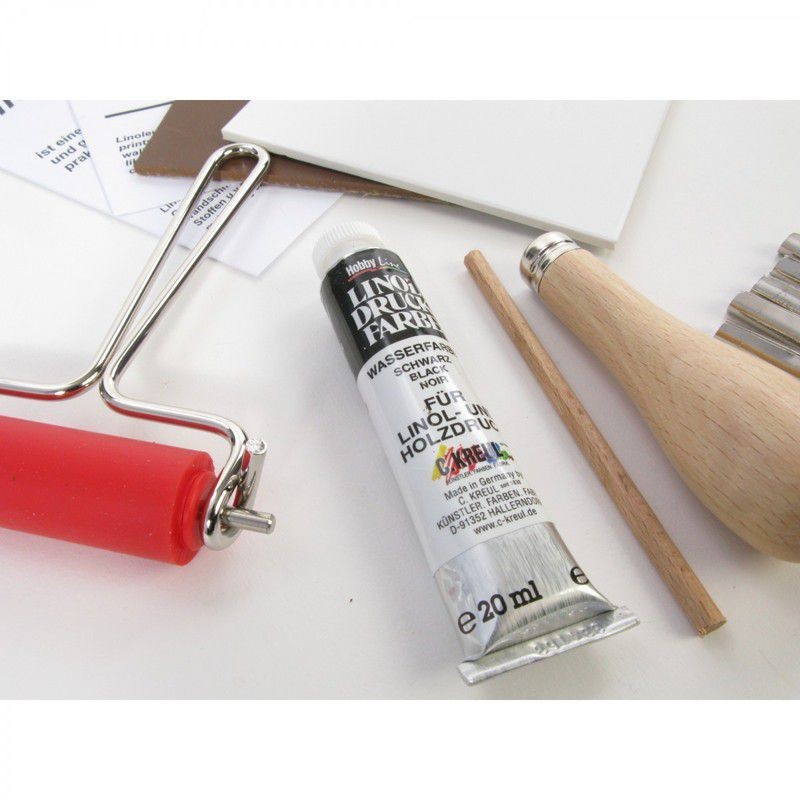 Kit complet de linogravure Abig