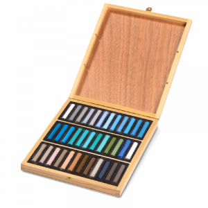 Coffret bois de 36 pastels sec - Blockx