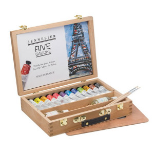 Coffret huile fine Rive Gauche 12 x 40 ml - Sennelier