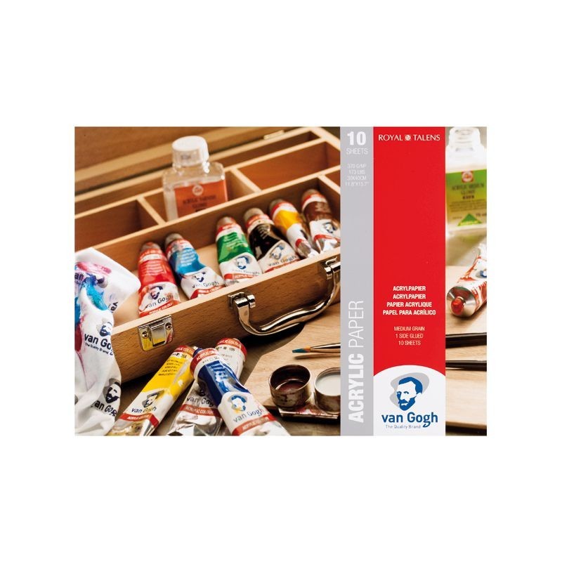 Coffret acrylique Van Gogh, peintures acrylique