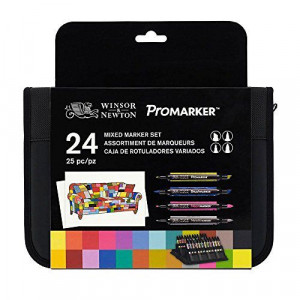 Set de 24 Promarkers et Brushmarkers