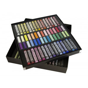 Coffret Pastel Rembrandt Master - 60 Pastels entiers + 60 demi-pastels