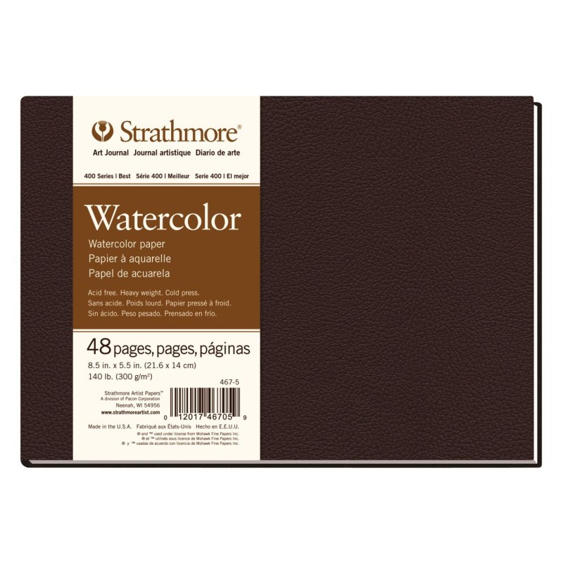 Carnet rigide pour aquarelle série 400 de Strathmore