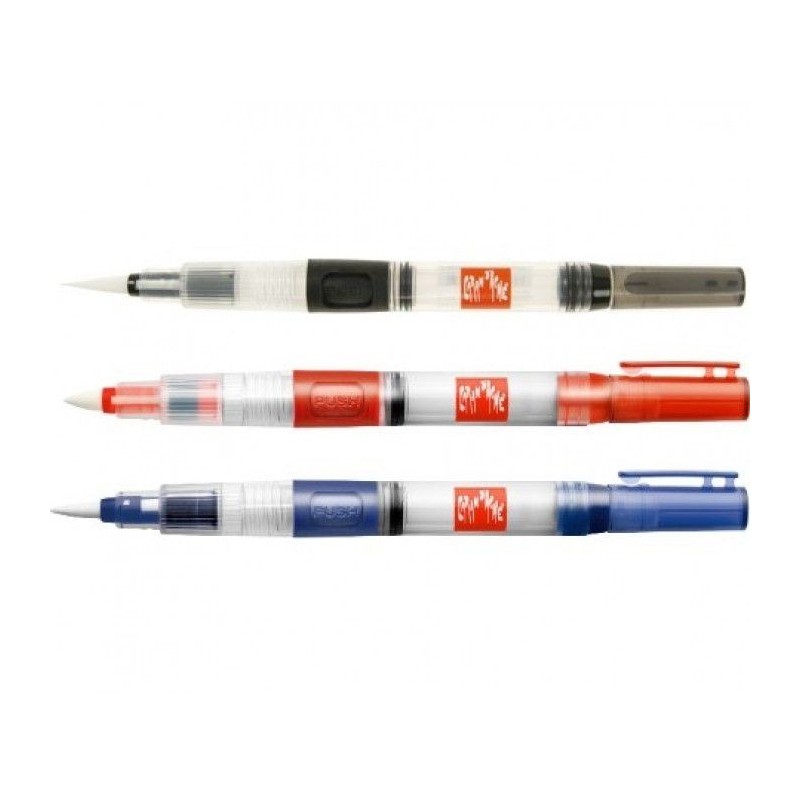 Set de 3 pinceaux à réservoir d’eau de Caran d'ache