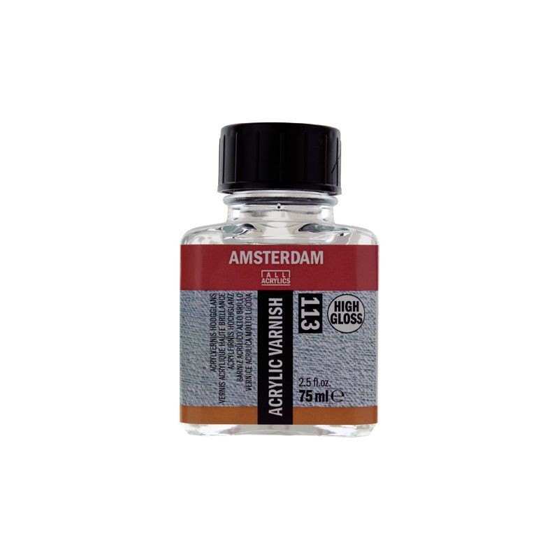 Vernis ultra brillant pour acrylique - Amsterdam