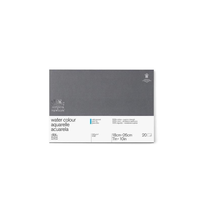 Bloc aquarelle grain fin 300gr Winsor & Newton
