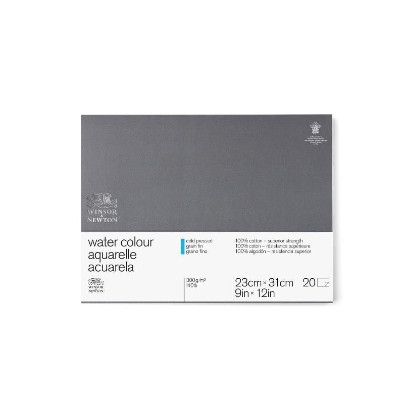Bloc aquarelle grain fin 300gr Winsor & Newton
