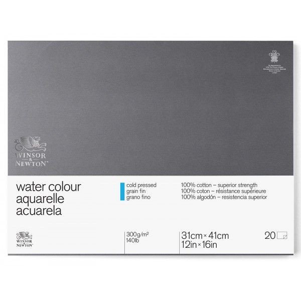 Bloc Aquarelle - 300gr grain fin - Winsor & Newton