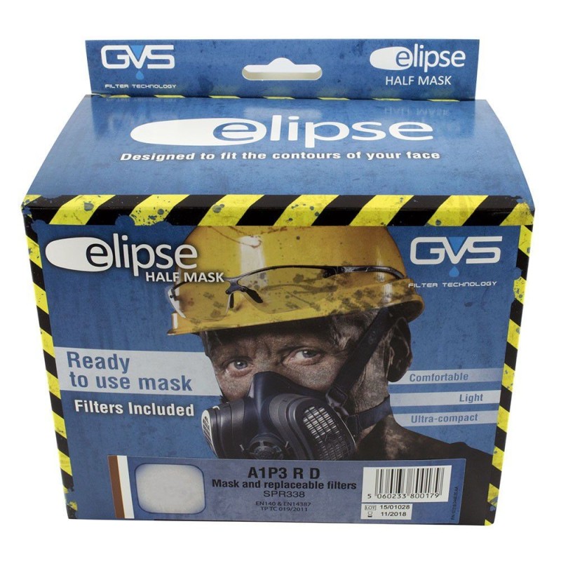 Masque Elipse A1 P3 de protection respiratoire de GVS