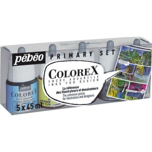 Encre aquarelle Colorex - Assortiment - Pébéo