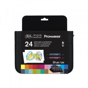 Set 24 Promarker - Art & Illustration - Winsor & Newton