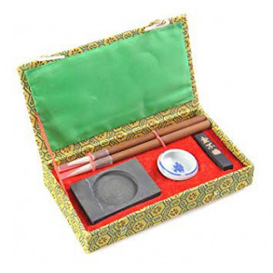 Coffret calligraphie Chinoise