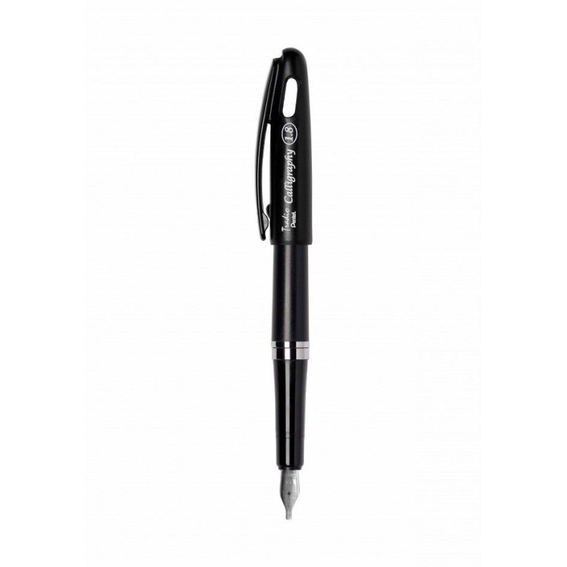 Stylo plume Tradio Calligraphy + 1 cartouche - Pentel