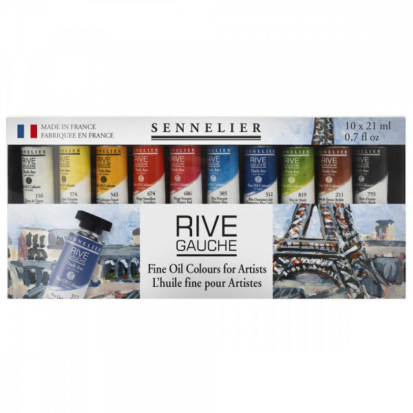 Set huile Rive Gauche 10x21ml  - Sennelier