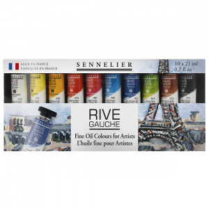 Kit Peinture huile 24 couleurs - Creastore